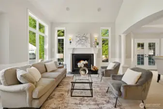 Beautiful formal living room for entertaining.