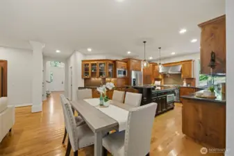 Plenty of room for casual dining.