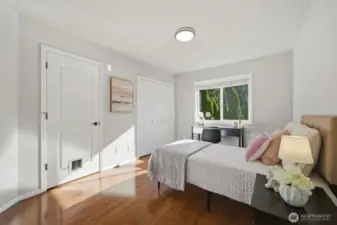 Second bedroom with 90 square feet of hidden play area! Not included in home square footage.