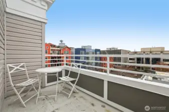 Sip morning coffee on your private balcony while the city comes to life around you, or take in incredible sunsets right from the comfort of your own home!