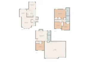 Tri-level floor plan. Can email pictures separately if you would like up close photos.