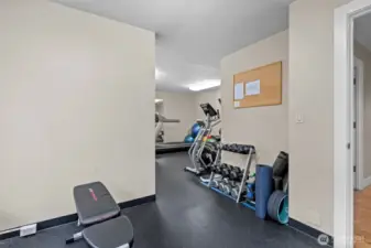 exercise room