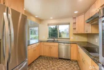 kitchen looking south