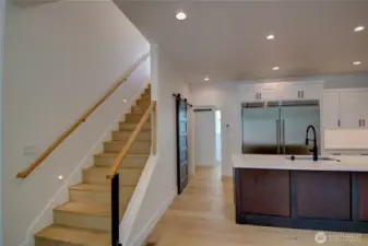 Upstairs to the Den / Office