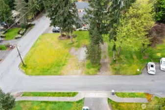 Wide streets create a neighborhood feel in this sought after, close-in location