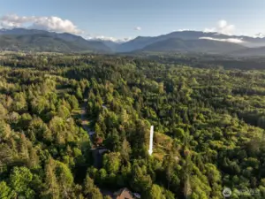 Aerial View Taken from the North