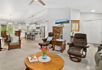 Fabulous and functional open concept floor plan.