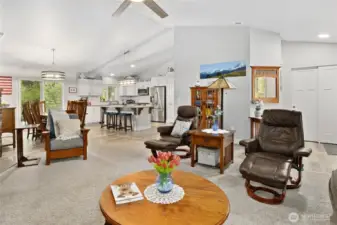 Fabulous and functional open concept floor plan.