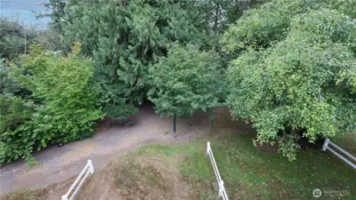 Enjoy views to the lush and mature landscape just off your private balcony.