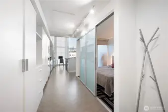 Entry to the Unit