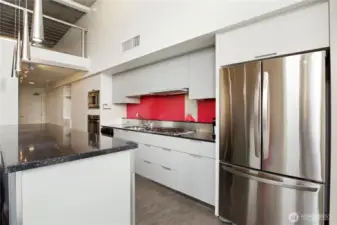 Kitchen with Stainless Steel appliances