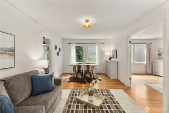 The largest one bedrooms in the building. Quiet, south facing unit.