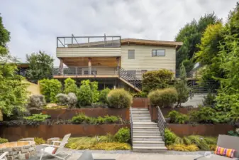 Back of house from patio