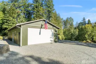 Garage entrance