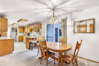 Great space for hosting! Open and inviting
