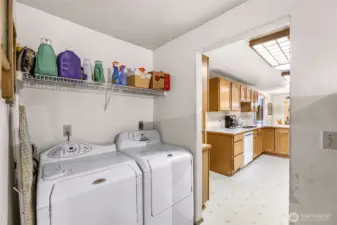 Laundry area