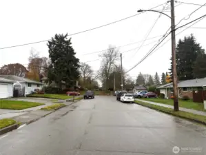 Street view to the south.