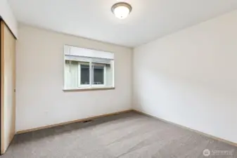 Second additional bedroom upstairs.