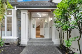 Covered Entry & Foyer