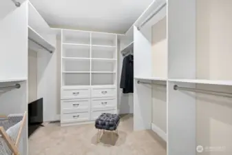 Primary Walk-In Closet