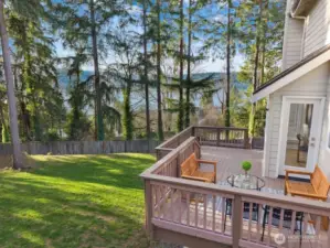 Deck & Garden Views