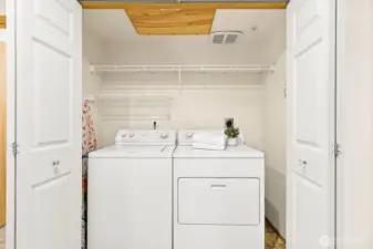 in-unit washer and dryer