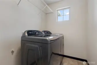 Laundry upstairs