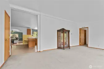 Entry and living room