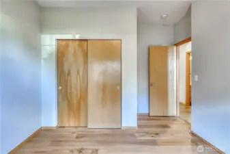 Additional view of second bedroom located at the front of the home.