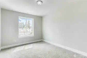 Photos of a completed home next door