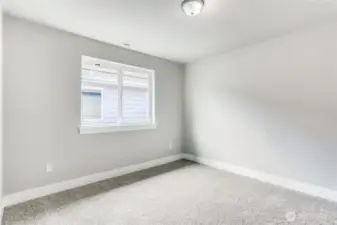 Photos of a completed home next door