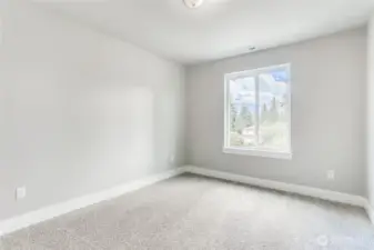 Photos of a completed home next door