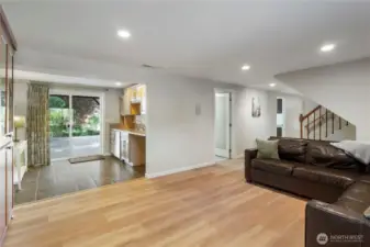 New Vinyl plank flooring professionally installed