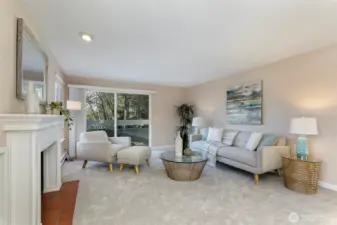 Spacious condo with large living areas