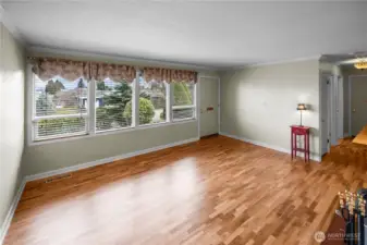 this window provides spectacular Mt Rainier views