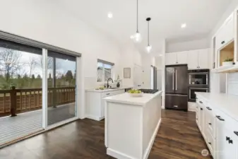 Black stainless KitchenAid appliances