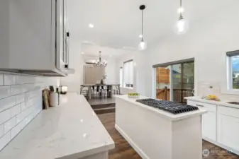 Spacious prep areas - tons of counter space