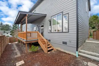 Easy yard access for pets and gardening