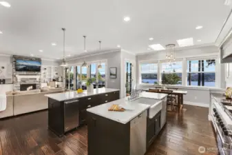 Dual Islands, Dual Meile dishwashers