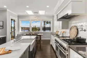 Dine surrounded in natural light and views