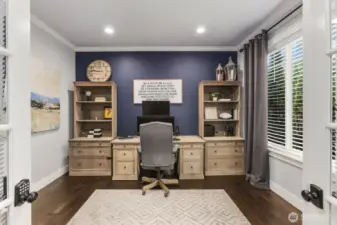 Office on the main level