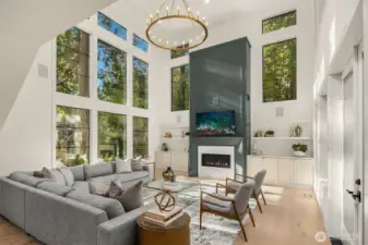 The following photos are from an MN Custom Home with a similar designer floor plan