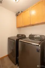Laundry room. Washer & Dryer Stay