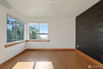 Upper Bedroom (3) with water views!