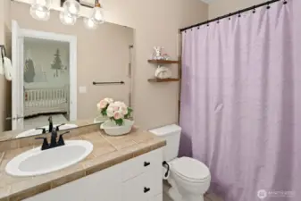 Yet another full, private bathroom off bedroom!