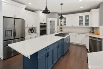 Chef's kitchen and entertainer's dream!