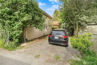 Off-street parking space