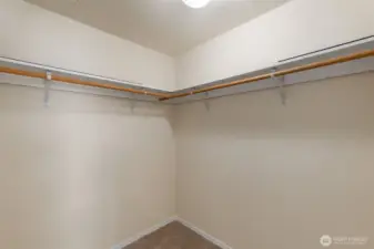 Primary Walk-In Closet