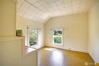 1 of 3 bedrooms upstairs