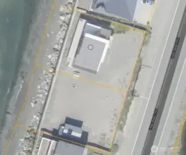 Property includes 2 parcels with 120 feet of Beachfront.